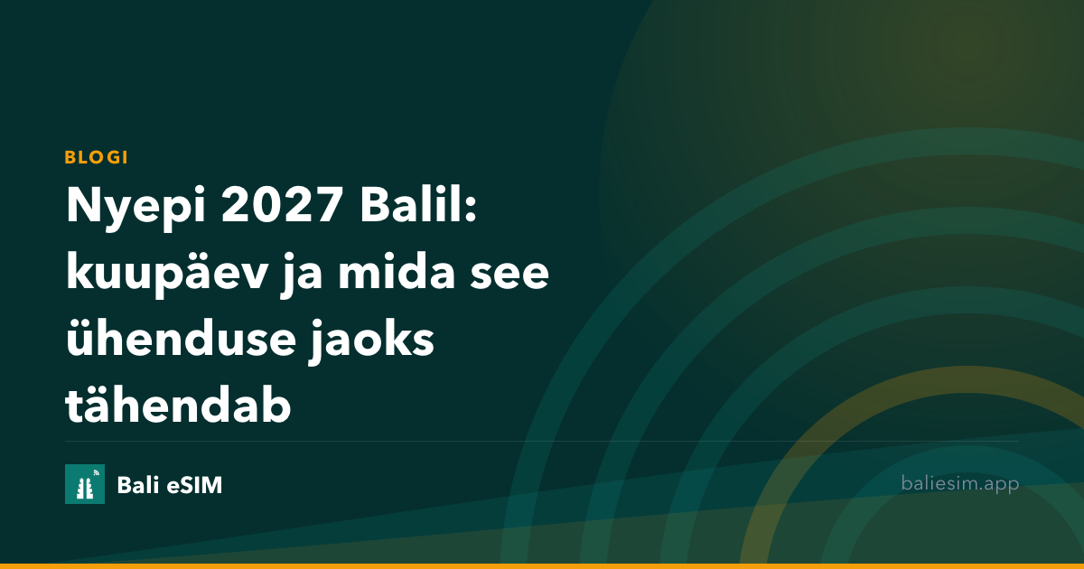 Nyepi 2027 Balil: kuupäev ja mida see ühenduse jaoks tähendab