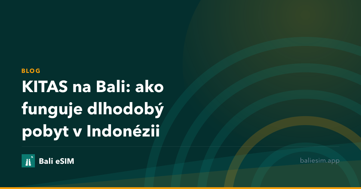 KITAS na Bali: ako funguje dlhodobý pobyt v Indonézii